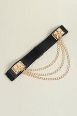 Elastic Belt with Chain - 808Lush