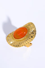 Natural Stone Copper Ring - 808Lush