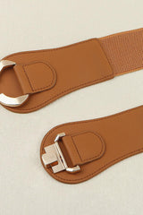 Alloy Buckle Elastic Belt - 808Lush