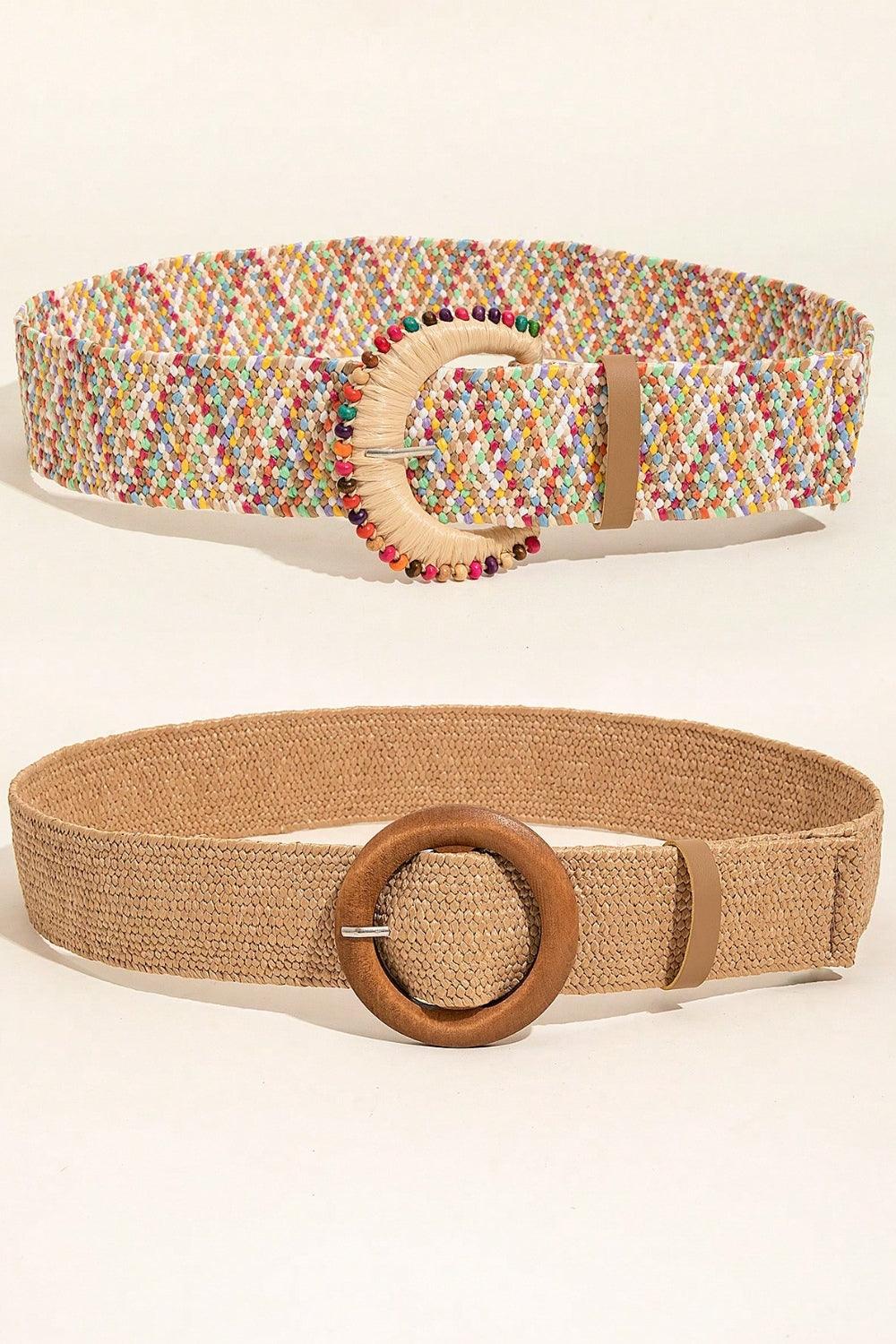 Polypropylene Woven Buckle Belt - 808Lush