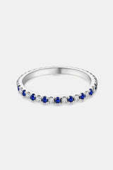 Moissanite Lab-Grown Sapphire Rings - 808Lush