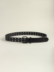 Grommet PU Leather Belt - 808Lush