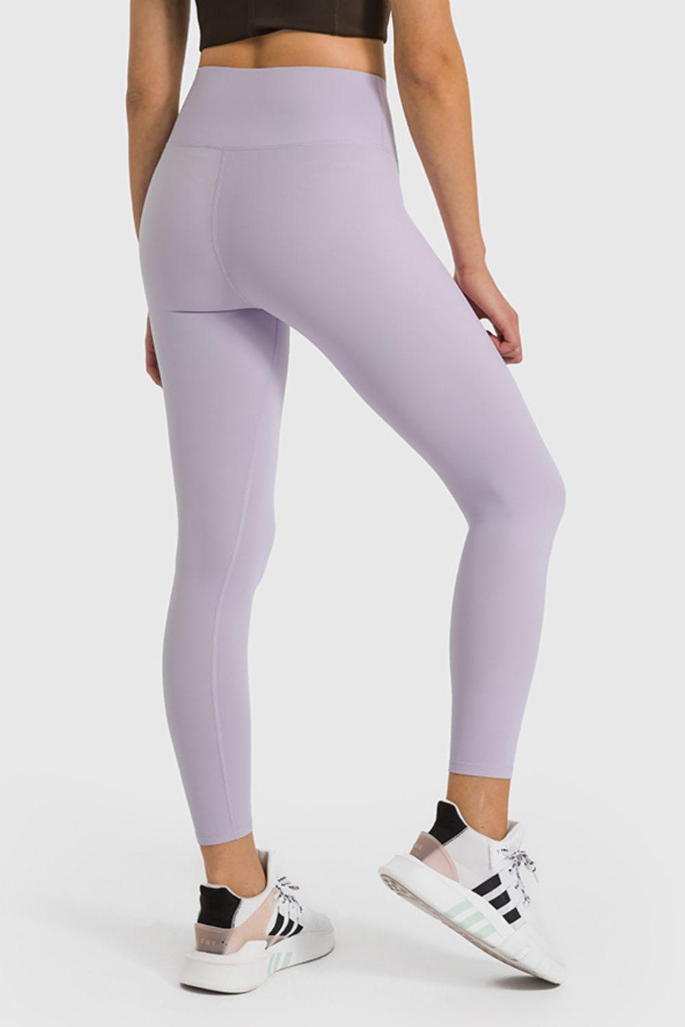 High Waist Ankle-Length Yoga Leggings - 808Lush