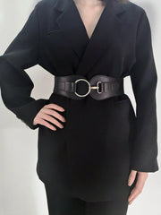 PU Elastic Wide Belt - 808Lush