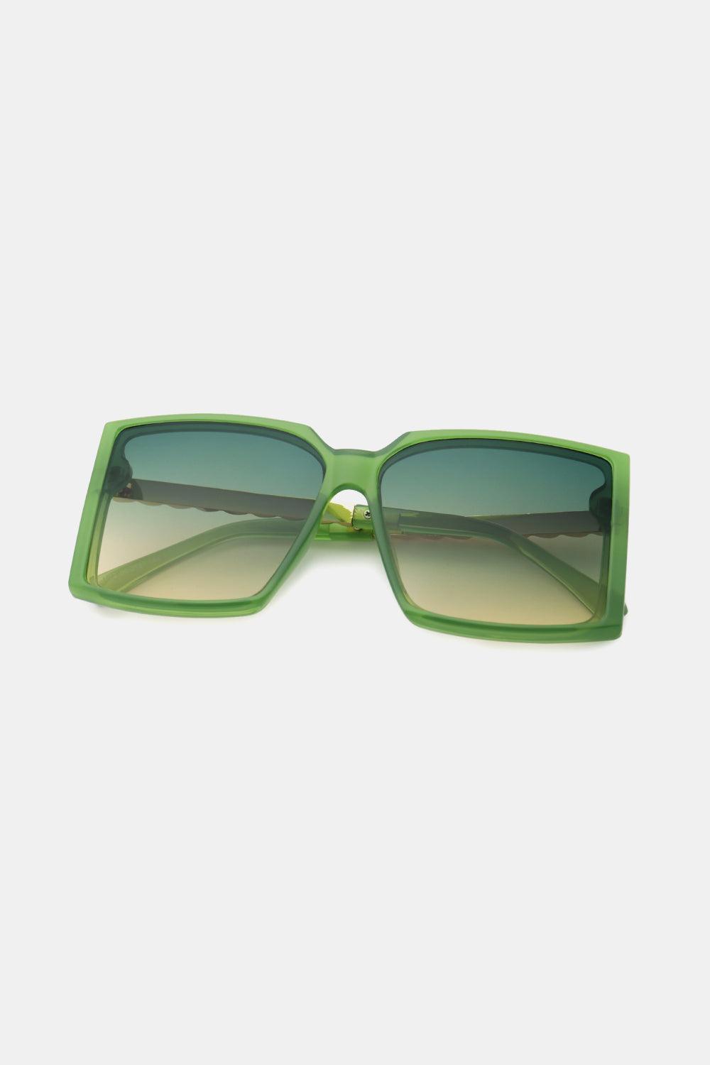 Polycarbonate Frame Square Sunglasses - 808Lush