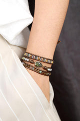 Handmade Triple Layer Beaded Bracelet - 808Lush