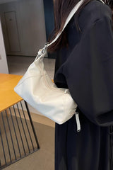 PU Leather Shoulder Bag - 808Lush