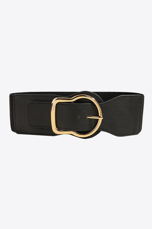 Zinc Alloy PU Leather Belt - 808Lush