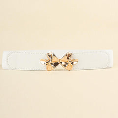 Alloy Buckle Elastic Belt - 808Lush