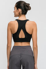 Halter Keyhole Sports Bra - 808Lush