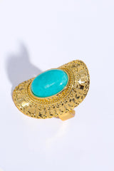 Natural Stone Copper Ring - 808Lush