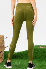 High Waist Slim Fit Long Sports Pants - 808Lush