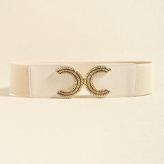 Double C Buckle Elastic Belt - 808Lush