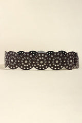 Vintage PU Leather Wide Belt - 808Lush