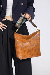 PU Leather Shoulder Bag - 808Lush