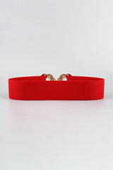 Zinc Alloy Buckle Elastic Belt - 808Lush