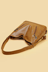 PU Leather Shoulder Bag - 808Lush