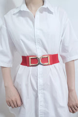 Double D Buckle PU Belt - 808Lush