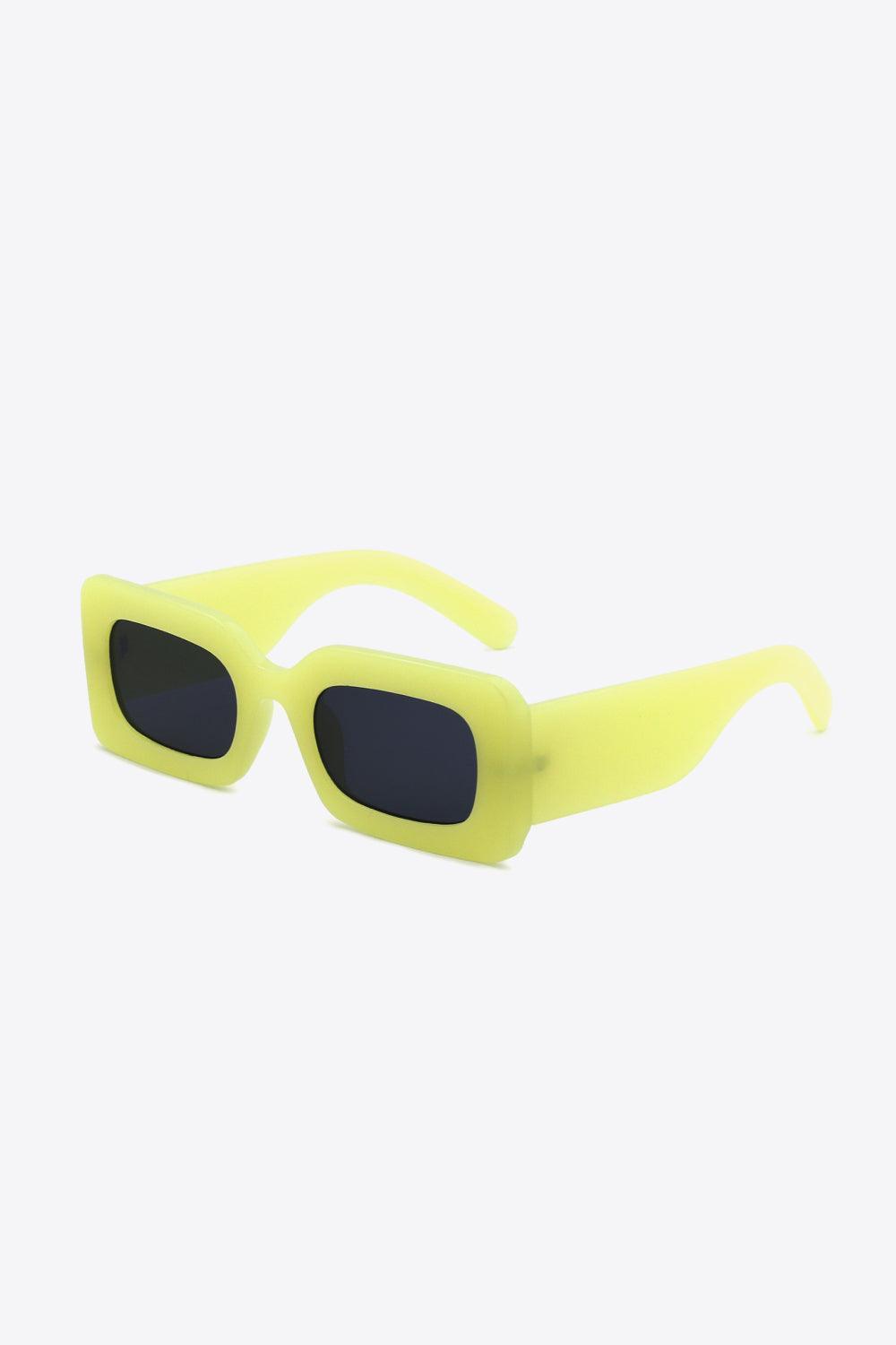 Polycarbonate Frame Rectangle Sunglasses - 808Lush