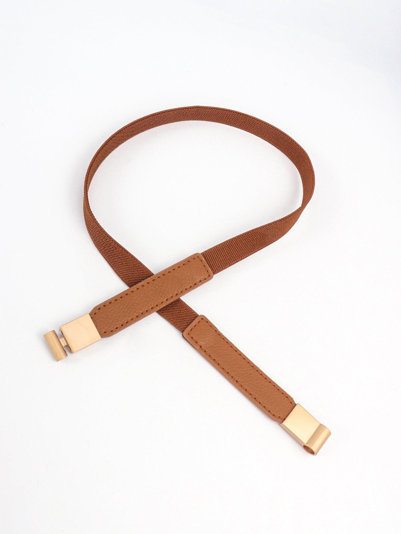 PU Elastic Skinny Belt - 808Lush