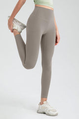 Wide Waistband High Waist Sport Leggings - 808Lush