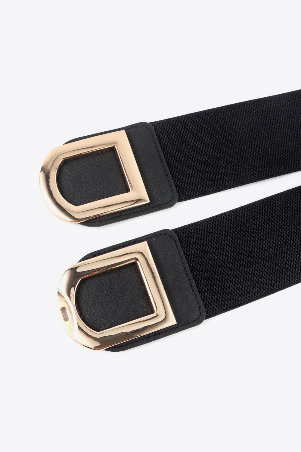 Double D Buckle PU Belt - 808Lush