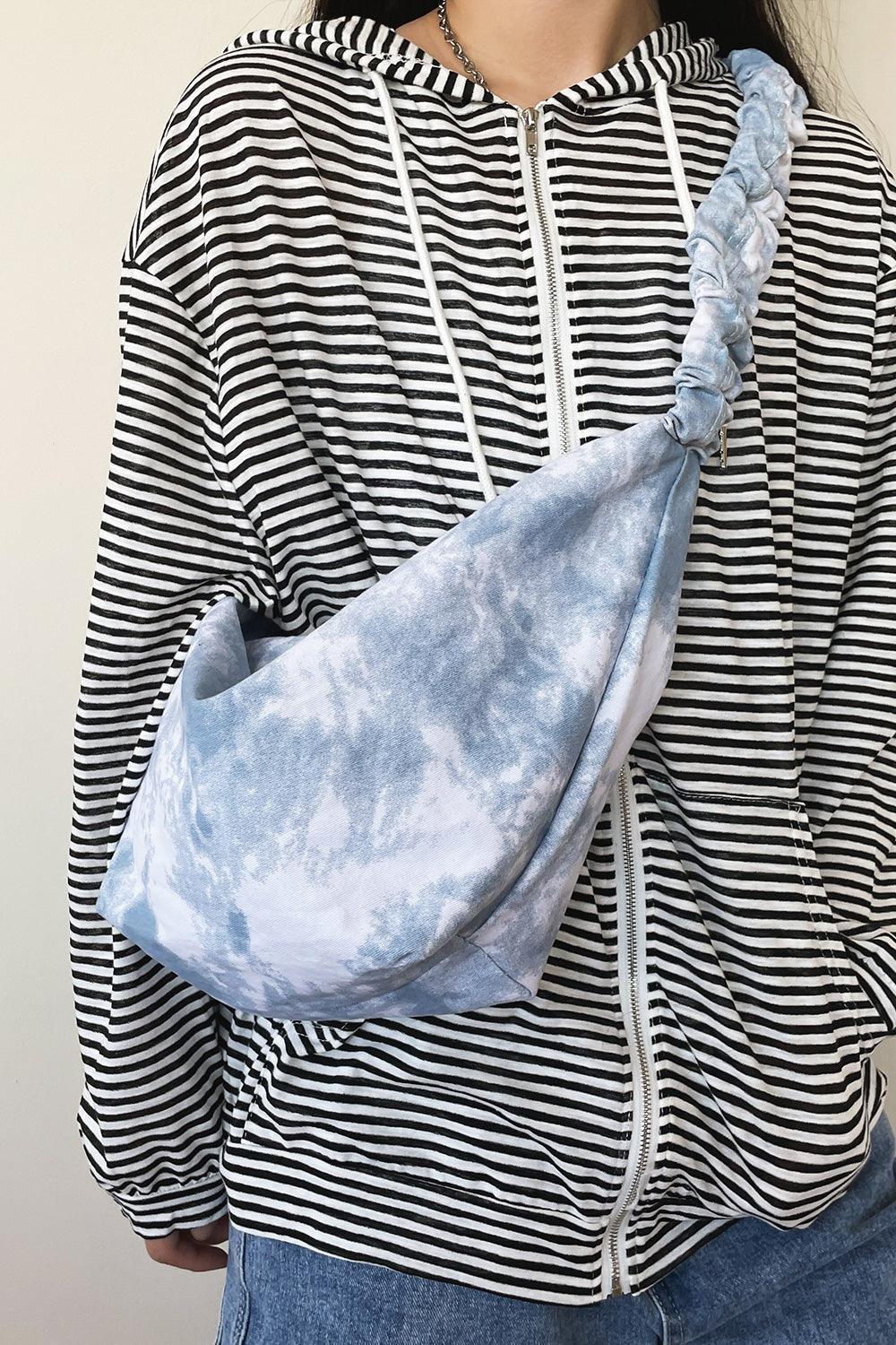 Tie-Dye Canvas Sling Bag - 808Lush