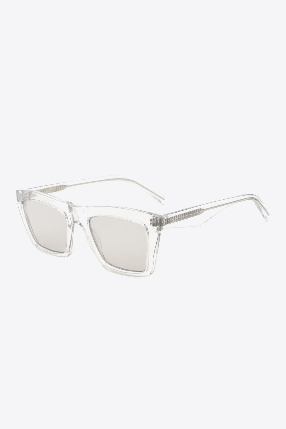 Cellulose Propionate Frame Rectangle Sunglasses - 808Lush