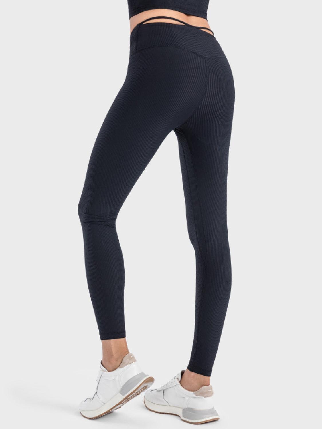 Wide Waistband Sports Leggings - 808Lush