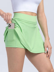 Tied High Waist Active Shorts - 808Lush