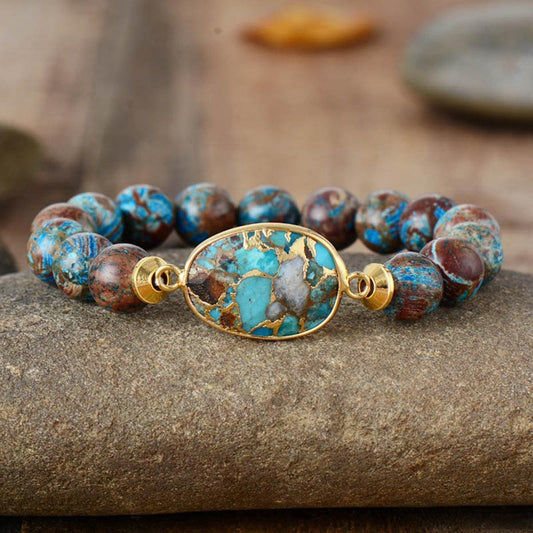 Natural Stone Beaded Bracelet - 808Lush