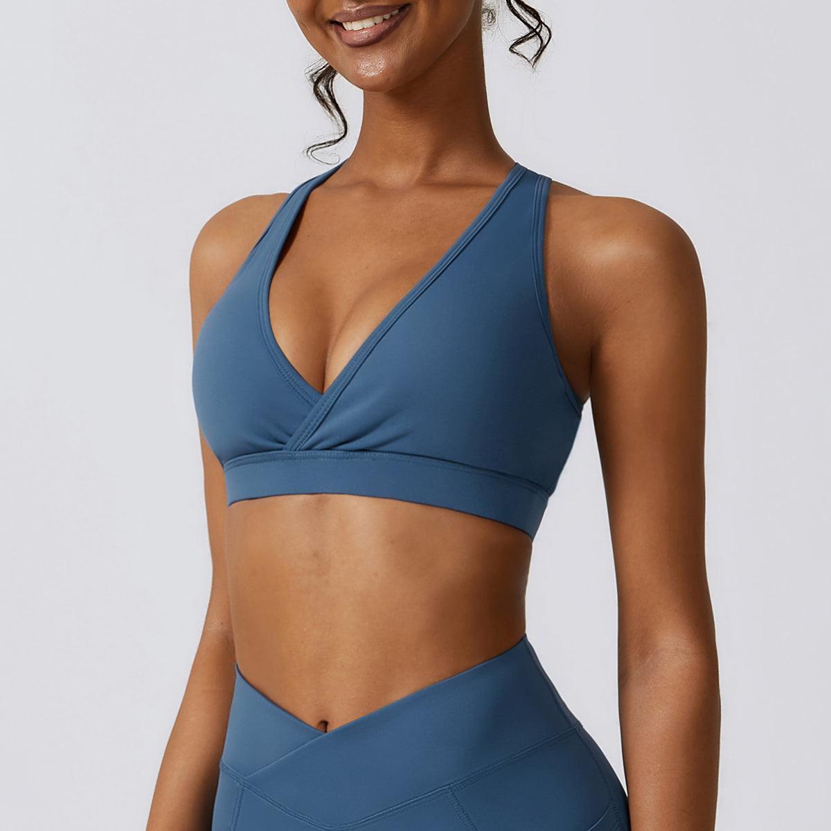 Wide Strap Active Bra - 808Lush