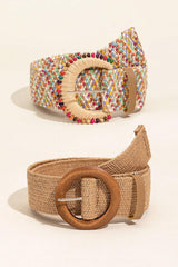 Polypropylene Woven Buckle Belt - 808Lush