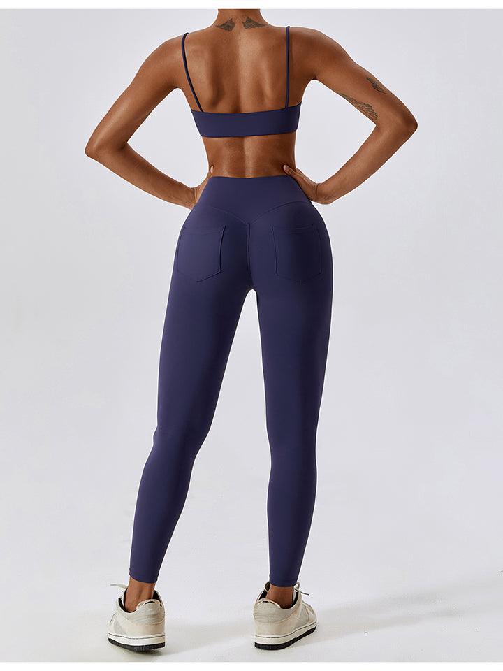 Wide Waistband Sports Pants - 808Lush