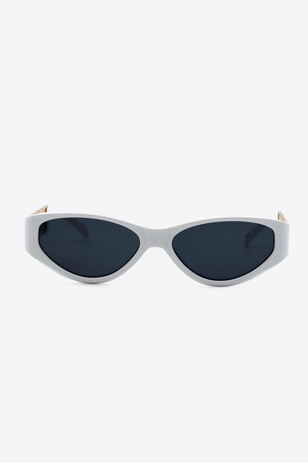 Chain Detail Temple Cat Eye Sunglasses - 808Lush