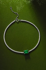 Adored 1 Carat Lab-Grown Emerald Bracelet - 808Lush