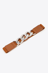 Chain Detail Elastic Belt - 808Lush