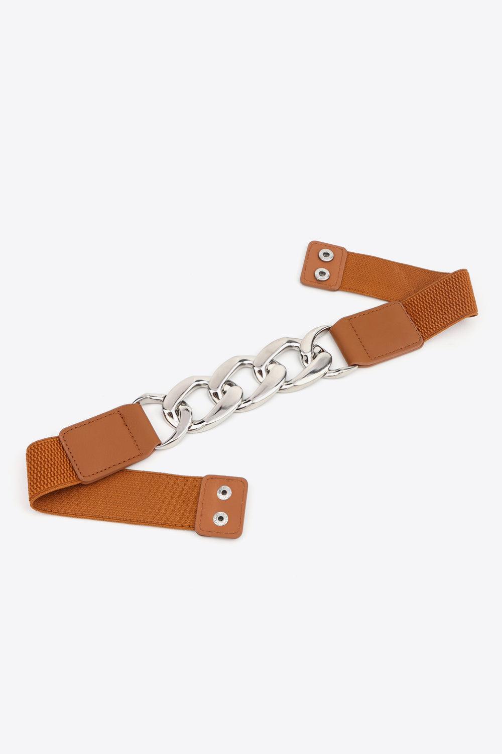 Chain Detail Elastic Belt - 808Lush