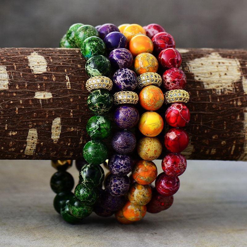 Natural Stone Beaded Bracelet - 808Lush