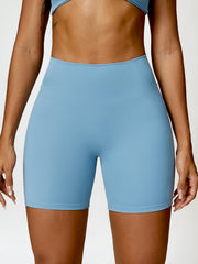 High Waist Active Shorts - 808Lush