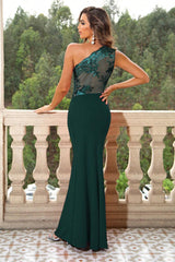 One-Shoulder Sleeveless Maxi Dress - 808Lush