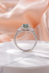 1 Carat Moissanite 925 Sterling Silver Ring - 808Lush