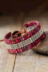 Handmade Triple Layer Natural Stone Bracelet - 808Lush