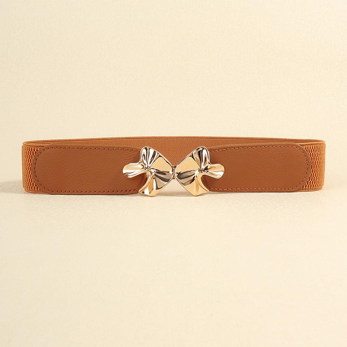 Alloy Buckle Elastic Belt - 808Lush