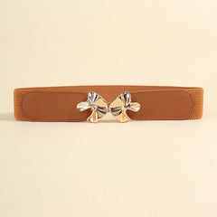 Alloy Buckle Elastic Belt - 808Lush