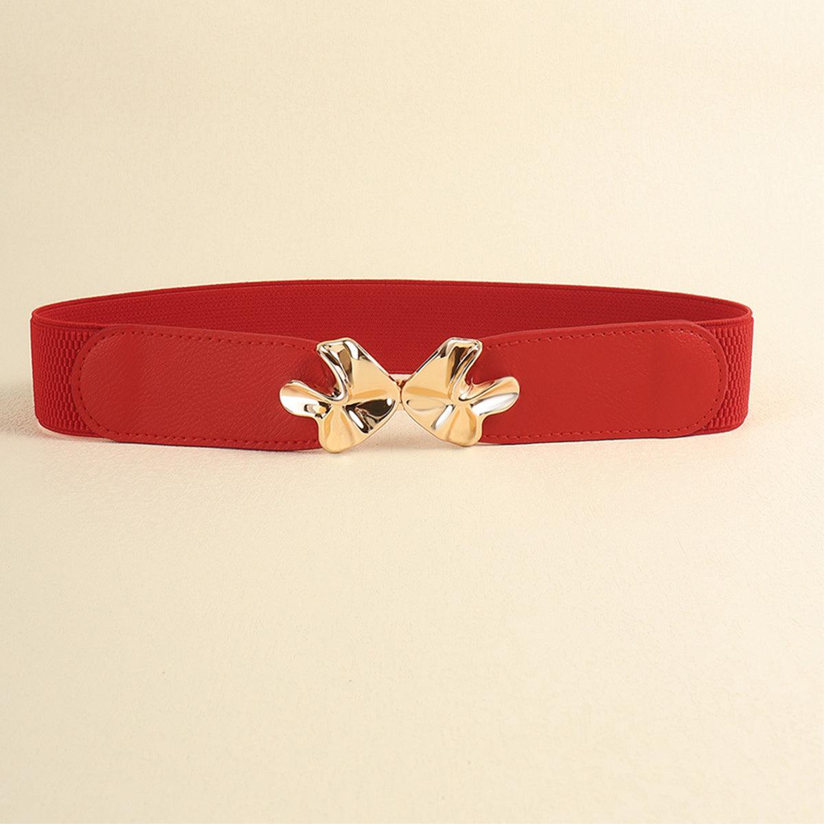 Alloy Buckle Elastic Belt - 808Lush