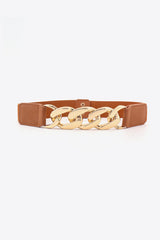 Chain Detail Elastic Belt - 808Lush