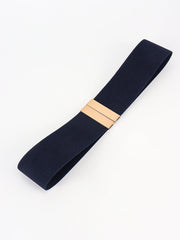 Alloy Buckle Elastic Belt - 808Lush