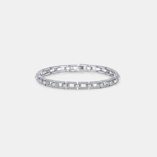 3.2 Carat Moissanite 925 Sterling Silver Bracelet - 808Lush