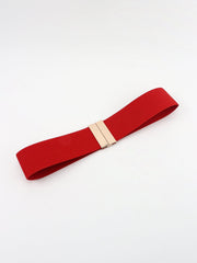 Alloy Buckle Elastic Belt - 808Lush